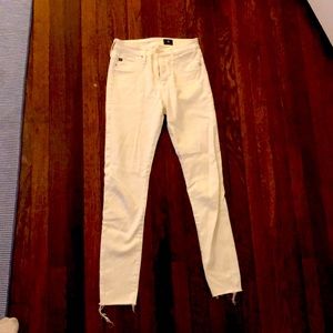 AG High-rise Skinny ankle jeans